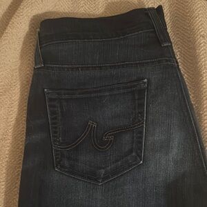AG Women's Indigo high rise denim